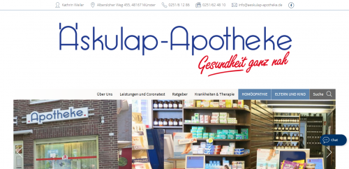 Firmenprofil von: Äskulap Apotheke: Ihre verlässliche Gesundheitspartnerin