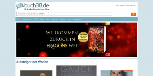 Firmenprofil von: Buchhandlung König Buch38.de: Ihre Quelle für Millionen von Büchern und E-Books