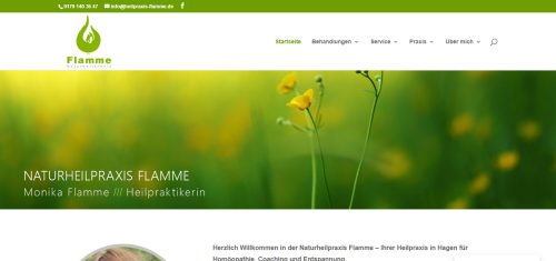 Firmenprofil von: Kreative Homöopathie – Ganzheitliche Heilmethoden bei Heilpraxis Flamme