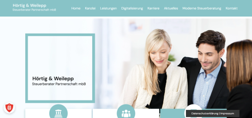 Firmenprofil von: Digitalisierung in der Steuerberatung – Ihr Weg in die Zukunft mit Hörtig & Weilepp
