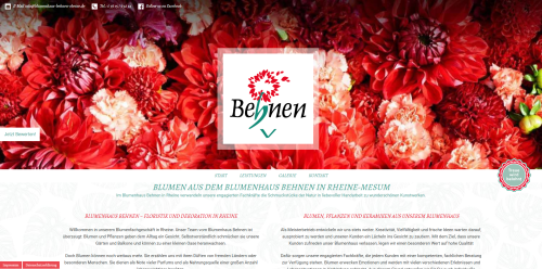 Firmenprofil von: Blumen Rheine: Florale Meisterwerke aus dem Blumenhaus Behnen