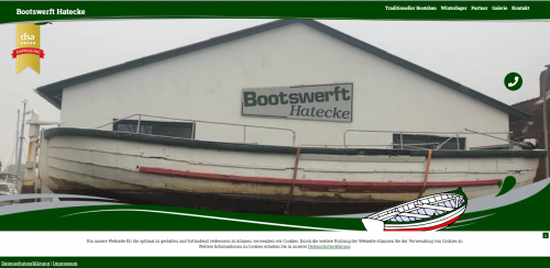Firmenprofil von: Die Bootswerft Hatecke in Niedersachsen