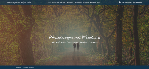 Firmenprofil von: Bestattungsinstitut in Waren – Verlässlicher Partner in schweren Zeiten