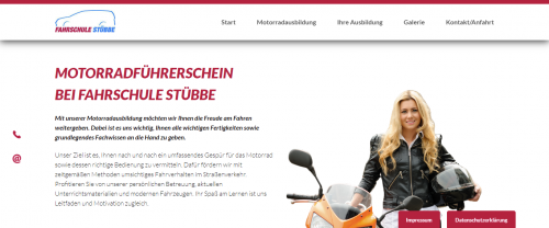 Firmenprofil von: Ihre Fahrschule Stübbe in Gräfenhainichen für Auto und Motorrad
