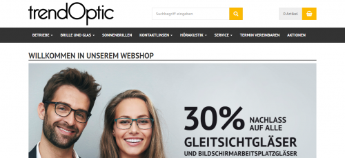 Firmenprofil von: Modische Brillen in Memmingen – trendOptic 
