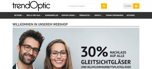 Firmenprofil von: Optik, die den richtigen Durchblick verschafft: trendOptic GmbH in Memmingen