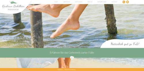 Firmenprofil von: Fußpflege Euskirchen – Podologie Gudrun Bohlken