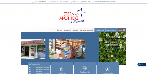 Firmenprofil von: Stern Apotheke Steinmetz - Ihr Gesundheitspartner in Hühnerfeld