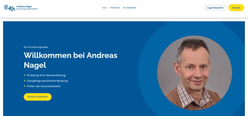 Firmenprofil von: Lohnsteuer einfach erklärt – kompetente Hilfe von Andreas Nagel, Vereinigte Lohnsteuerhilfe e.V.