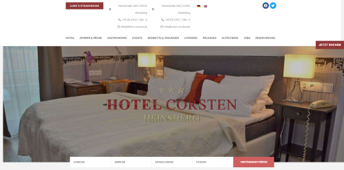 Firmenprofil von: Ihr Event in besten Händen mit dem Partyservice vom Hotel Corsten aus Heinsberg