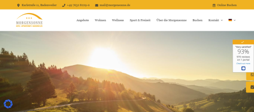 Firmenprofil von: Wanderurlaub im Schwarzwald – Naturerlebnis und Erholung im Wanderhotel Morgensonne
