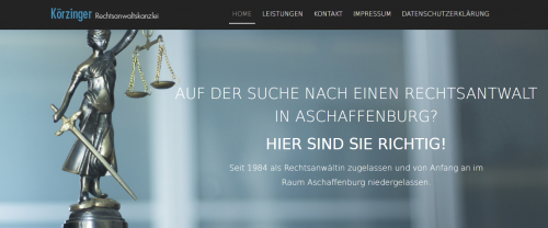 Firmenprofil von: Familienrecht in Aschaffenburg – Kanzlei Körzinger