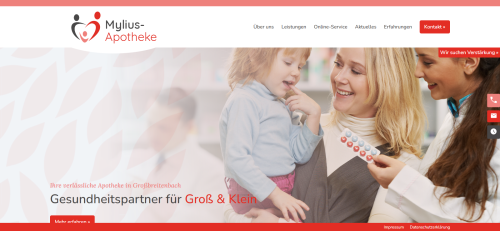 Firmenprofil von: Apotheken-Lieferdienst und Vorbestellung bei der Mylius Apotheke Großbreitenbach