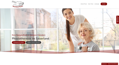 Firmenprofil von: Ihr Zentrum für moderne Physiotherapie im Sauerland