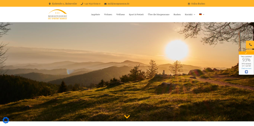 Firmenprofil von: Erleben Sie Erholung im „Wellnesshotel Badenweiler“: Hotel Morgensonne