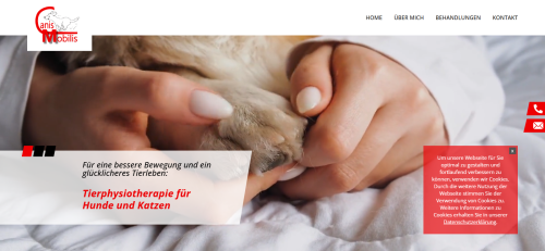 Firmenprofil von: Tierphysiotherapie für mehr Lebensqualität bei Hund und Katze