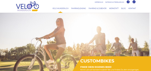 Firmenprofil von: Velo Wunderlich – Ihre Leidenschaft für Fahrräder und E-Bikes