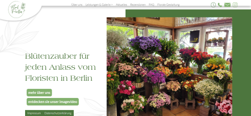 Firmenprofil von: Floral Pavillon in Berlin – persönliche Floristik mit Erfahrung