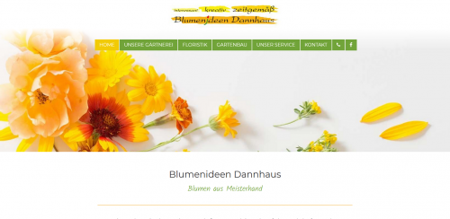Firmenprofil von: Ihre Gärtnerei in Herford: Blumenideen Dannhaus