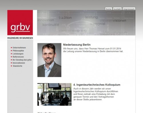 Firmenprofil von: grbv Ingenieure im Bauwesen in Hannover