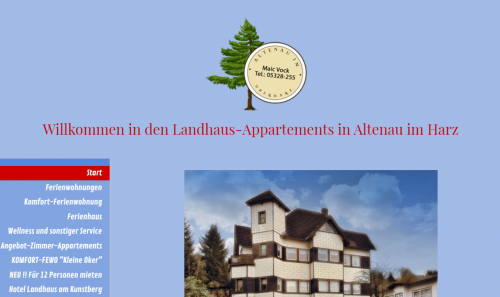 Firmenprofil von: Ihre gemütliche Unterkunft im Harz: Landhaus-Appartements in Altenau 