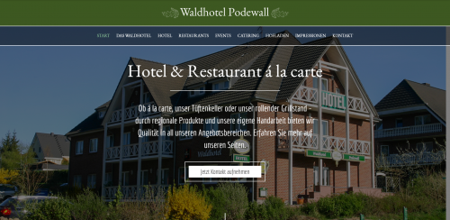 Firmenprofil von: Ihre Unterkunft in Neubrandenburg: Waldhotel Podewall   