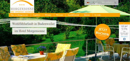 Firmenprofil von: Ein wahrer Traumurlaub: Hotel Morgensonne in Breisgau