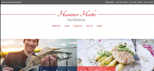 Firmenprofil von: Hummer-Harke: Fischfeinkost im Markthaus Schachtl in Erding