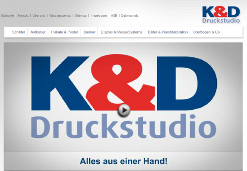 Firmenprofil von: Druckerei in Lübeck: K & D Druckstudio