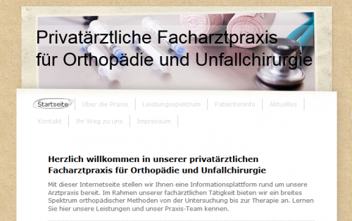 Firmenprofil von: Dr. Krüger: Facharzt für Orthopädie und Unfallchirurgie in Wolfratshausen