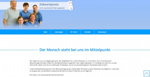 Firmenprofil von: Alles für die Mundgesundheit: Zahnarzt Dr. Gerd Walter Langheinrich in München