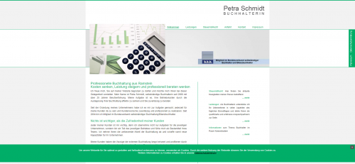 Firmenprofil von: Ihr Partner rund um das Thema Lohnbuchhaltung in Kaiserslautern: Selbständige Buchhalterin Schmidt