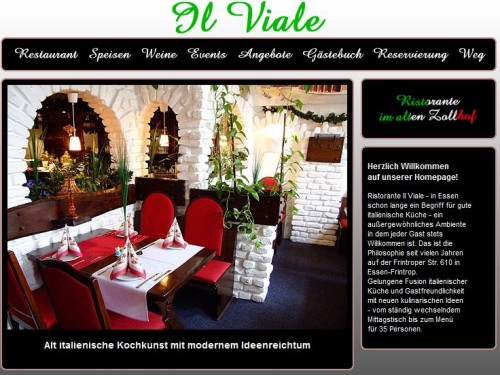 Firmenprofil von: Ristorante Il Viale in Essen