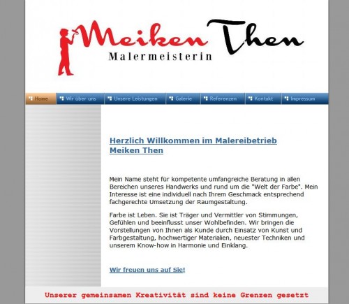 Firmenprofil von: Malerbetrieb Meiken Then in Düsseldorf