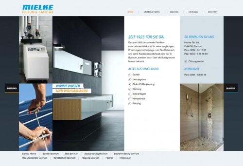 Firmenprofil von: Mielke GmbH Heizung-Sanitär in Bochum