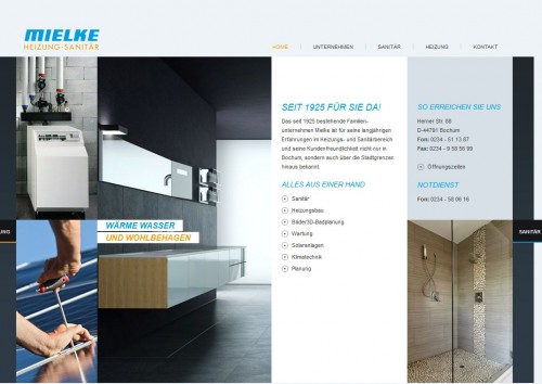 Firmenprofil von: Mielke GmbH Heizung-Sanitär aus Bochum