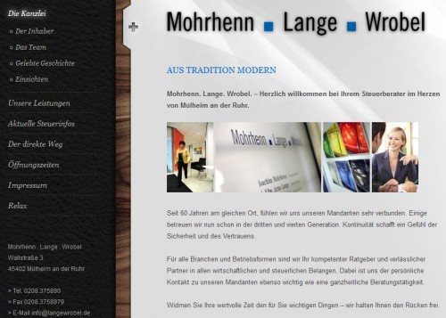 Firmenprofil von: Mohrhenn . Lange . Wrobel in Mülheim: Gehaltsabrechnungen