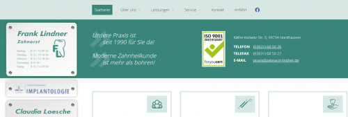Firmenprofil von: Ihr erfahrener Zahnarzt in Nordhausen – Zahnarztpraxis Lindner 