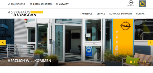 Firmenprofil von: Ihre Opelwerkstatt in Essen – Autohaus Burmann  
