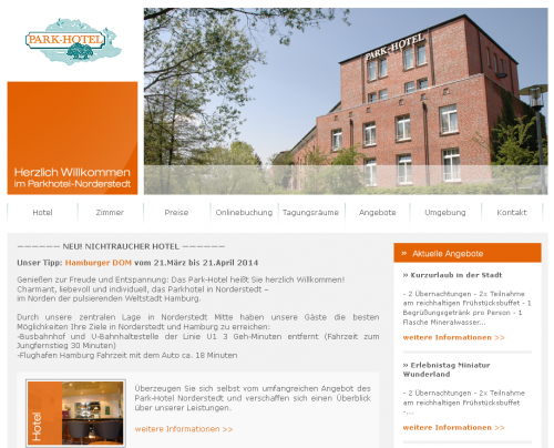 Firmenprofil von: Park-Hotel in Norderstedt 