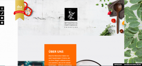 Firmenprofil von: In bester Feierlaune mit dem Mittagstisch & Partyservice in Prenzlau