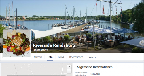 Firmenprofil von: Restaurant in Rendsburg: Riverside Rendsburg