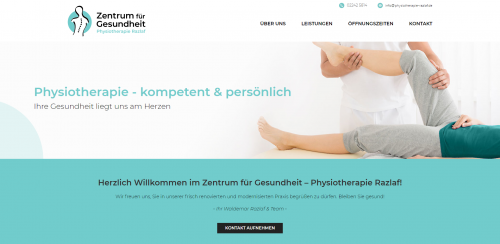 Firmenprofil von: Ihr Weg in ein unbeschwertes Leben: Zentrum für Gesundheit Physiotherapie Razlaf in Hennef