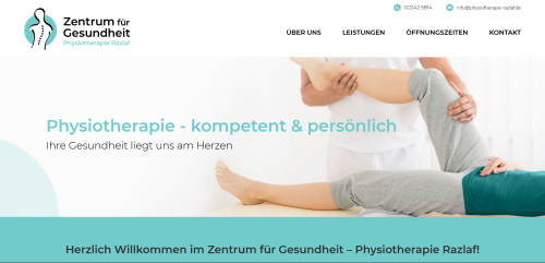 Firmenprofil von: Ihre Krankengymnastik in Hennef: Zentrum für Gesundheit - Physiotherapie Waldemar Razlaf
