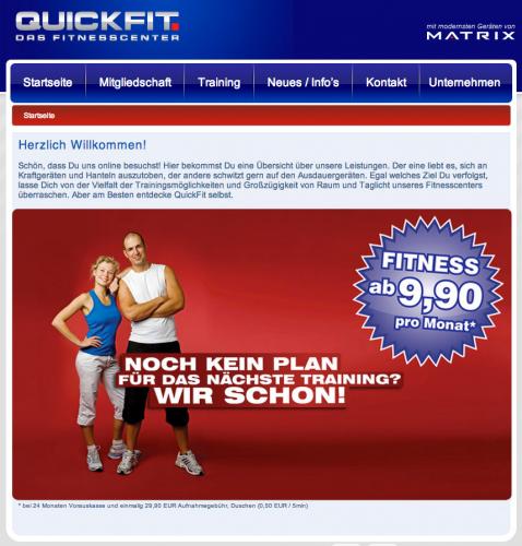 Firmenprofil von: QuickFit, Fitnesscenter in Dresden