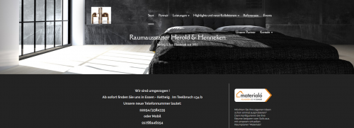 Firmenprofil von: Ihre Raumausstattung in Essen: Herold & Henneken