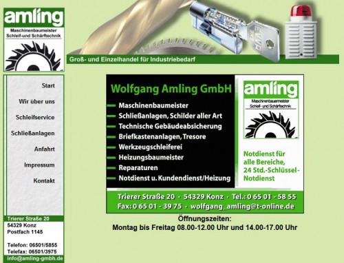 Firmenprofil von: Wolfgang Amling GmbH, Schlüssel-Notdienst in Konz