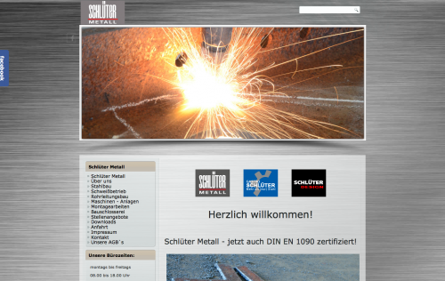 Firmenprofil von: Metallbau in NRW: Johannes Schlüter & Frank Schlüter GbR