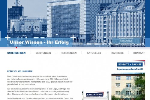 Firmenprofil von: Schmitz + Sachse Ingenieurgesellschaft mbH in Berlin