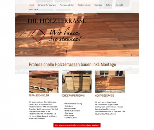 Firmenprofil von: Professioneller Terrassenbau in Neunkirchen: „dieHolzterrasse.com“ Sven Heieck
